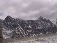 Ngozumpa glacier and Everest beyond