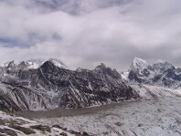 Ngozumpa glacier, Everst and Ama Dablam